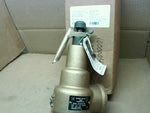  Kunkle 6010HGE01-AM Bronze Pressure Relief Valve 150PSI 1-1/2" In / 2" Out Image
