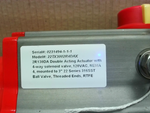  Triac Controls 2R130DA Double Acting  Actuator w/3" Stainless Ball Valve Image