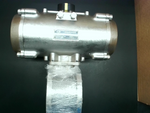  Allied AA-SR125-12-A1 Pneumatic Actuator w/ Herion 9710010-3037N-G Solenoid Valve 110-120V Image