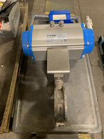  Air Torque AT501U S08 A Actuator F10+F12-N-27DS w/ Foxboro Valve Positioner SRI990-BIQV7ZZZ-Y Image