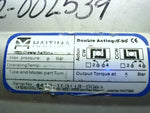  Haitima HTD-075 DA Pneumatic Actuator w/ 4" Butterfly Valve Genebre PN 10/16 ANSI 150 Image