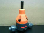 Chemline SB12A005VU Back Pressure Relief Valve 1/2" Connection PVC FPM Union Socket Image