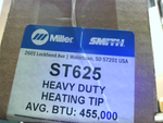  Miller Smith ST625 Replacement Head Heating Tip Image