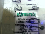  Numatics L22BA452BG00061 Solenoid Flow Control Valve 24 VDC 5 Port Image