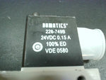  Numatics L22BA452BG00061 Solenoid Flow Control Valve 24 VDC 5 Port Image