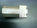  SMC AK2000 Pneumatic Check Valve 1/4" Air Ride Bag Suspension Slam Lift Rt Hot Rod Lowrider Image