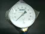  Trerice Utility 800B4002LA110 Gauge 4 Dial Brass 0-100 PSI Connection 1/4" Image