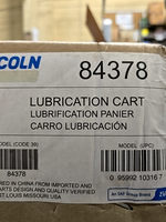  Lincoln 84378 Lubrication Trolley 400lb / 55 Gal 27" Dispensing and Transport Cart Image