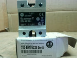  Allen Bradley 700-SH75VZ25 Solid-State Relay (SSR) 75A @ 42 to 660 VAC 4-32 VDC Input Hockey Puck Relay Image