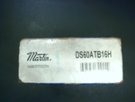 Martin DS60ATB16H Split Roller Chain Sprocket 16 tooth 1615bushing Image