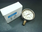  Ashcroft 631008AL02L-3000# Lower Pressure Gauge 1/4 NPT 0/3000psi Stainless Steel Polycarbonate Image