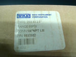  WIKA 9833582 Pressure Gauge 60PSI 1/4"NPT Image