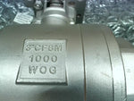  A-T Controls 3” CF8M Series 22 Full Port Ball Valve CF8M 316SS Stainless 1000PSI F07/F10 Image