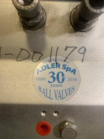  Adler APM287SE Rack & Pinion Actuator W/ 4" Ball Valve w/ Limit Switch Box ASM312 Image