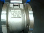  Valbia 82DA1314 Spring Return Pneumatic Actuator Type DA85 116 PSI Max w/ 2" Valve  CF8M 1.4408 w/ Bonomi NMR1-C1 - 4-Way Solenoid Valve Image