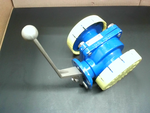  Swissfluid U85 1-1/2" Ball Valve Flanged Stainless Steel 150lbs Liner A85 Image