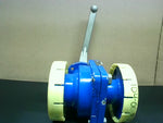  Swissfluid U85 1-1/2" Ball Valve Flanged Stainless Steel 150lbs Liner A85 Image