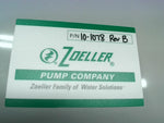  Zoeller 10-1078 Simplex Pump Control Panel 3 phase 0-4A NEMA RevB w/ Alarms Image