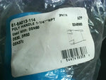  Meltric 61-6A013-114 Poly Handle 1-1/4" NPT Used w/ DSN30 DS20 DR30 DSN24c Image