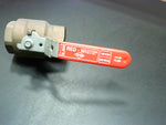  Toyo Red-White FIG.5042A Bronze Ball Valve 1-1/4” NPT Pipe Threaded 150 WSP 600 WOG Image