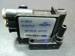  Airtrol PP-701-100 (3 PCS) Air Valve Switches 3Way NC 100PSI Panel Mount Image