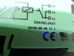  Phoenix Contact 2940171 Relay Module DEK-REL-24/I/1 Image