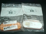  Napa Truck Lite 6050-A 24 Rear Turn Lamp (2 PSC) LED Oval Amber 12V Image