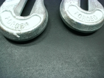  Forged Hightest 3/8 (5 PCS) Chain Hook Steel w/ Pin 3/8" Image
