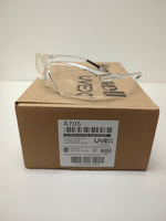  Honeywell UVEX A700 (10 PCS) Safety Glasses with Clear Frame and Clear Anti-Fog Lens Image