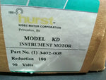  Hurst Model KD P/N: 3402-005 Brushed DC Geared Motor 90VDC Grainger 4FM14 Image