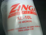  Zinga AE-10L Spin On Filter 10 Micron 1''-12 Threads x 3.8'' Diameter x 8.5'' Image