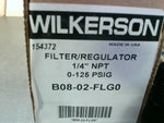  Wilkerson B08-02-FLG0 Filter Regulator 17.2 Bar 1.72MPa 250 psg 66C /150F Max Temp Image