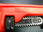  Ridgid 31020 14" Heavy-Duty Plumbing Straight 14" Pipe Wrench Red Image