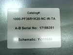  Rockwell Automation 1000-PF36R1K20-NC-W-TA Resistor 1200W Image