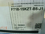 Boston Gear F718-15KZT-B5-J1 Speed Reducer Image