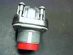  Allen Bradley 800T-B6D2V 30mm Momentary Push Button Extended Red Head Image