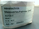  Novotechnik MUP150-5 Signal Transducer 24 VDC 5 Signal 054051 Image