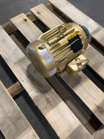  Baldor EM3663T 5HP Super-E Motor 184T Frame 3490RPM 230/460VAC 3PH TEFC 11.4/5.7amps Image