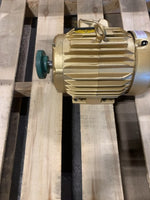  Baldor EM3663T 5HP Super-E Motor 184T Frame 3490RPM 230/460VAC 3PH TEFC 11.4/5.7amps Image