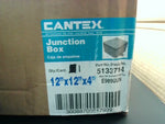  Cantex 5133714 Junction Box  PVC  12" x 12" x 4" Image