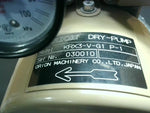  Orion KRX3 Dry Rotary Vane Vacuum Pump w/ 1/2HP DC Motor 1800RPM 56FR TENV KRX3-V-G1 Image