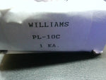  Williams PL-10C USA Comb Slip Joint Pliers Double Plastic Dipped Handles 10" Image