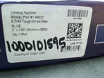  Brady 149631 ToughStripe Max Vinyl Floor Marking Tape 2" x 100ft x 50 mil Blue Image