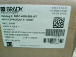  Brady B30C-4000-595-WT White Vinyl Label 4" X 100' White for BPP31 Printer Image