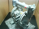  Dayton 6PY44B Double Diaphragm Pump 1" 49GPM Aluminum body 100PSI Image