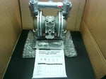  Dayton 6PY44B Double Diaphragm Pump 1" 49GPM Aluminum body 100PSI Image