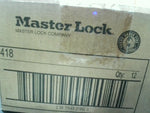  Master Lock 418 Safety Lockout Hasp Snap On (Box of 12) Image