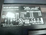  Watlow DC20-60C0-0000 DIN-a-mite Solid State Power Controller 277-600V 50/60Hz 40A MPS @ 50C Image