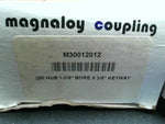  Magnaloy M300-120-12 1-5/8" Bore Coupling w/ 3/8" Keyway Magnesium Image