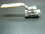  Sharpe 50C767 Ball Valve 1/2" Threaded 316 Stainless Steel 3000 WOG Full Port Image